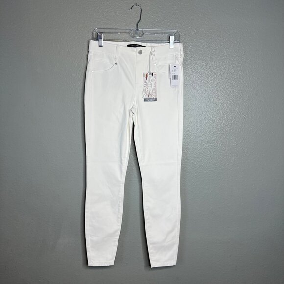 Liverpool Gia Glider Ankle Skinny Jeans Size 2 /26 White Pull‎ On NWT - Picture 1 of 11